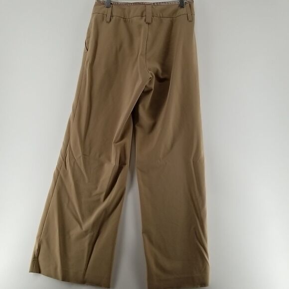 🎁5/$25 Body by Victoria Pants Women's Size 6 Marisa Fit Wide Leg Tan - Picture 6 of 9
